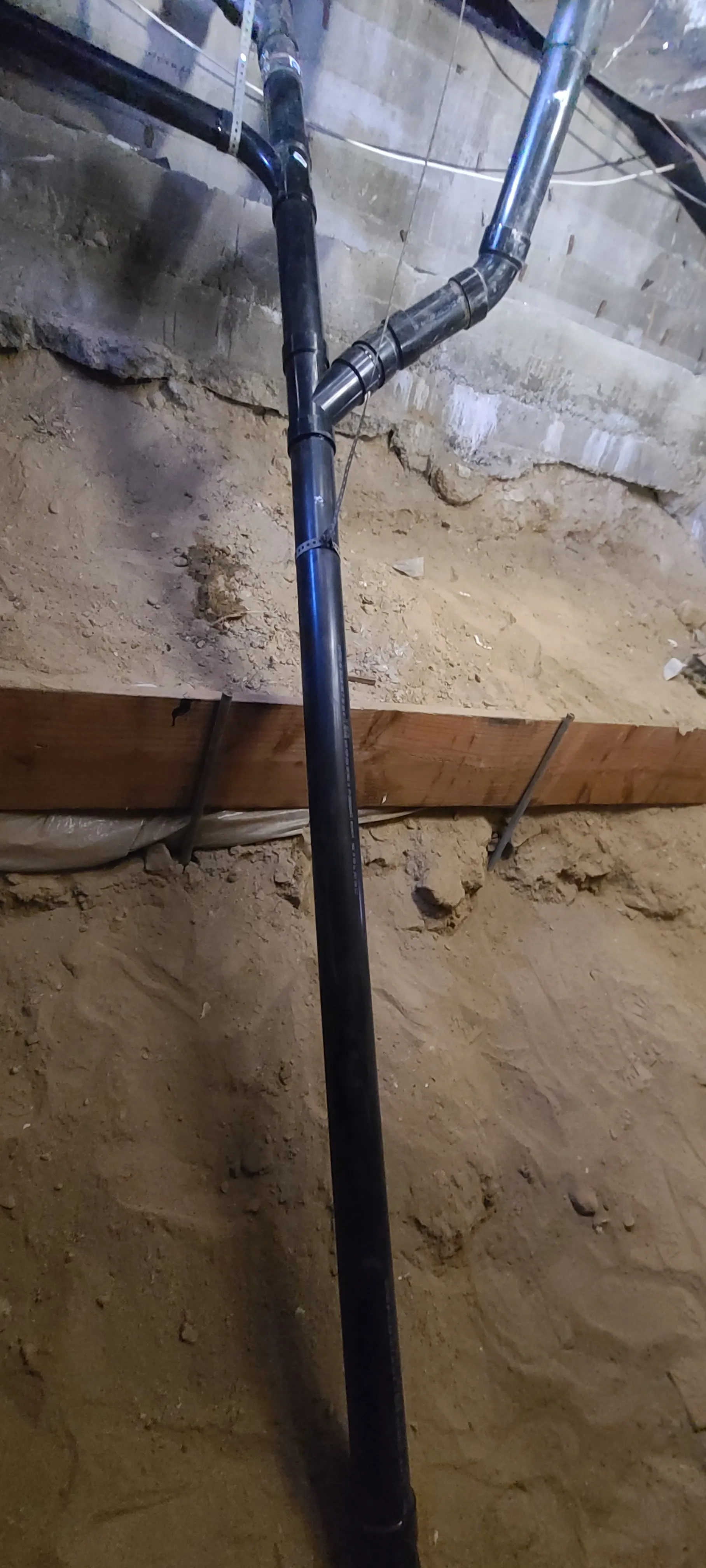 Project Crawl Space Sewer Pipe Replacement with New ABS Piping image