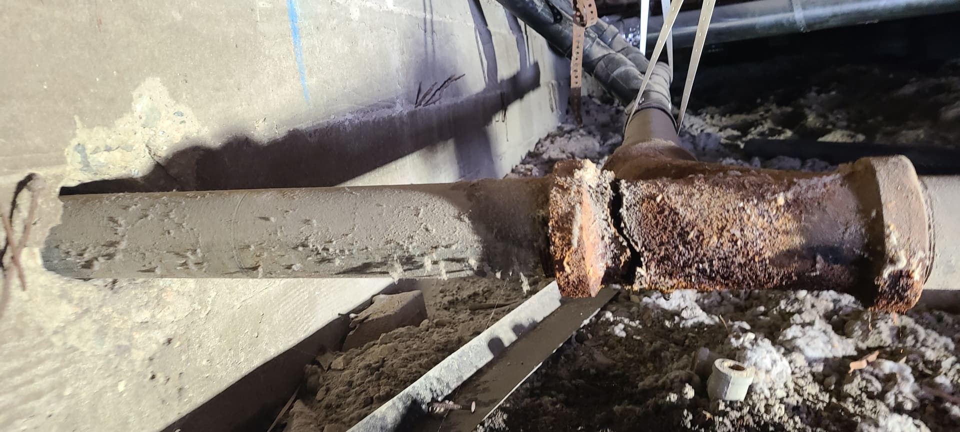 Crawl Space Drain Line Replacement Done Right image