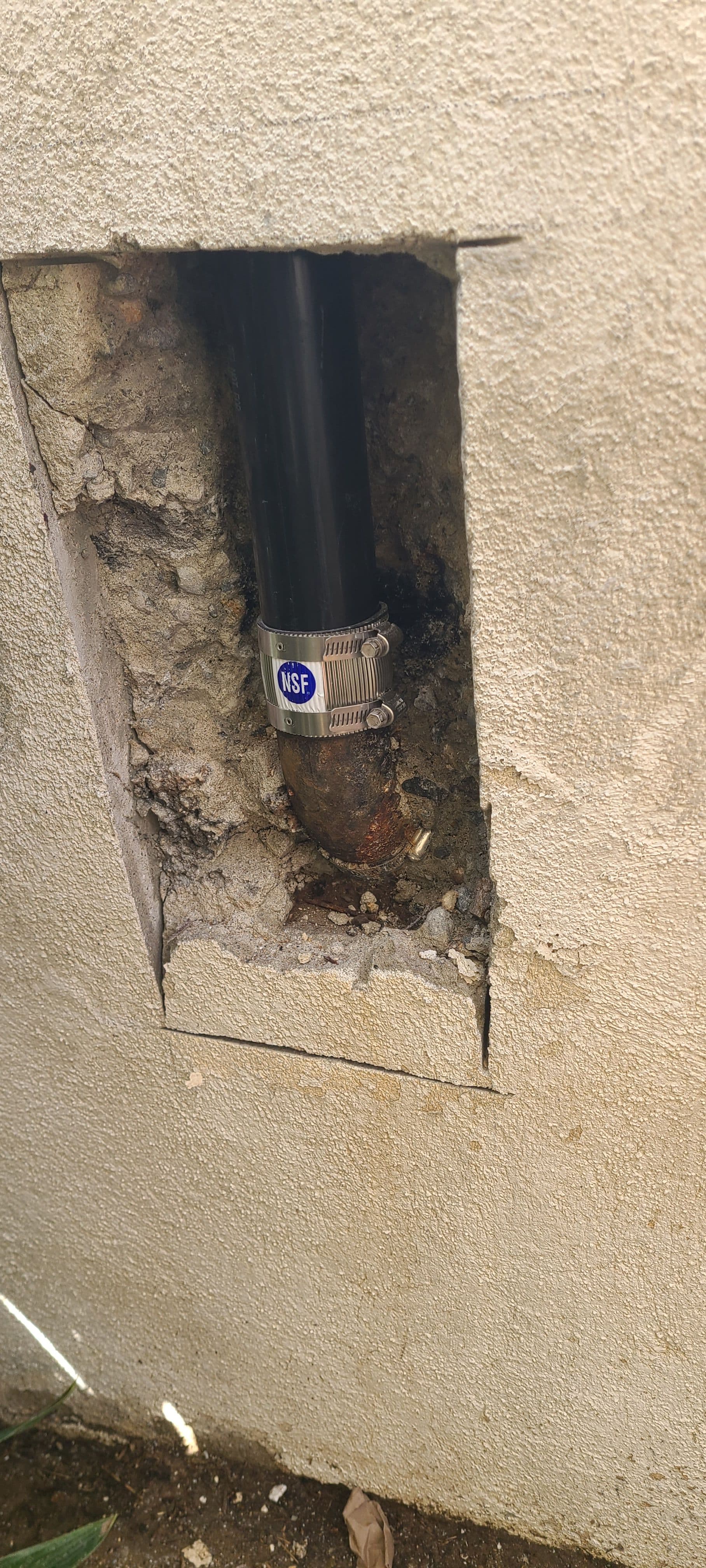 Damaged Laundry Drain Line Replaced to Stop Leaks for Good