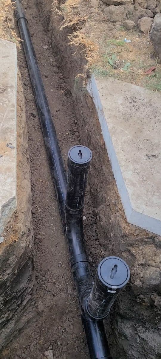 Sewer Line Replacement with Durable ABS Pipes