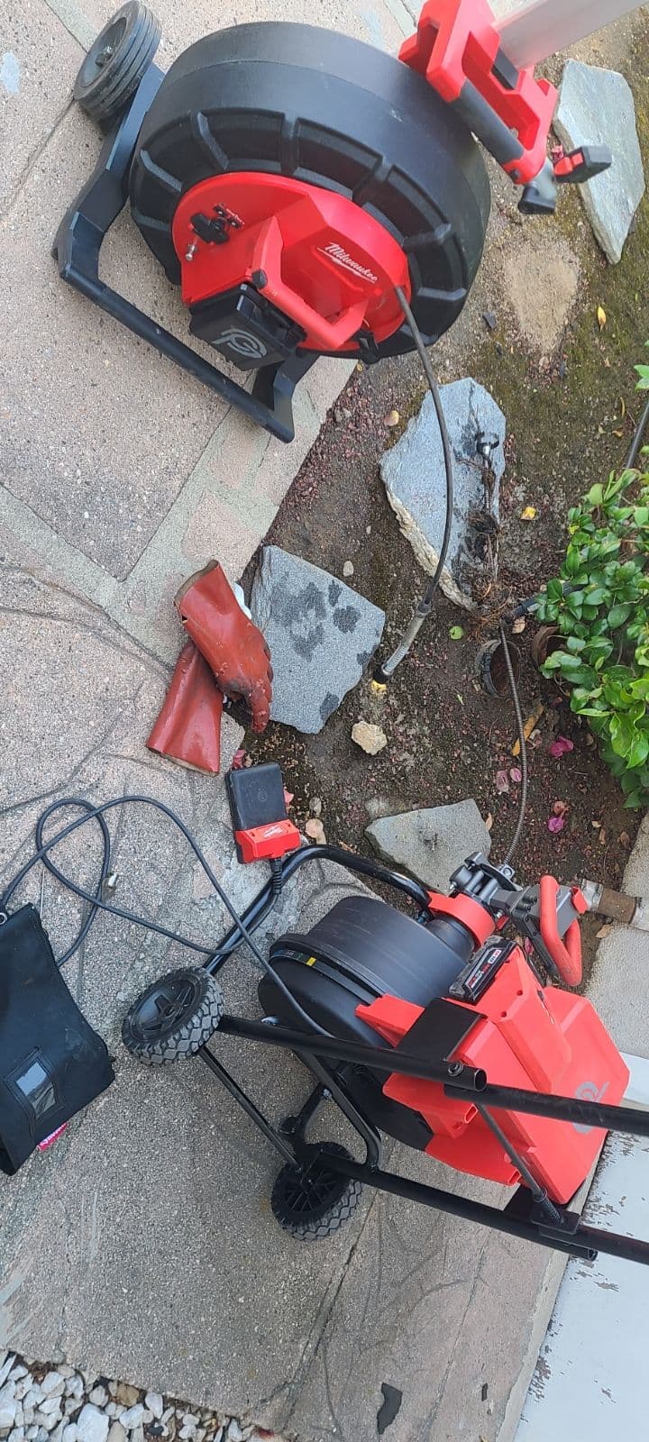 Sewer Blockage Cleared with Camera Inspection image