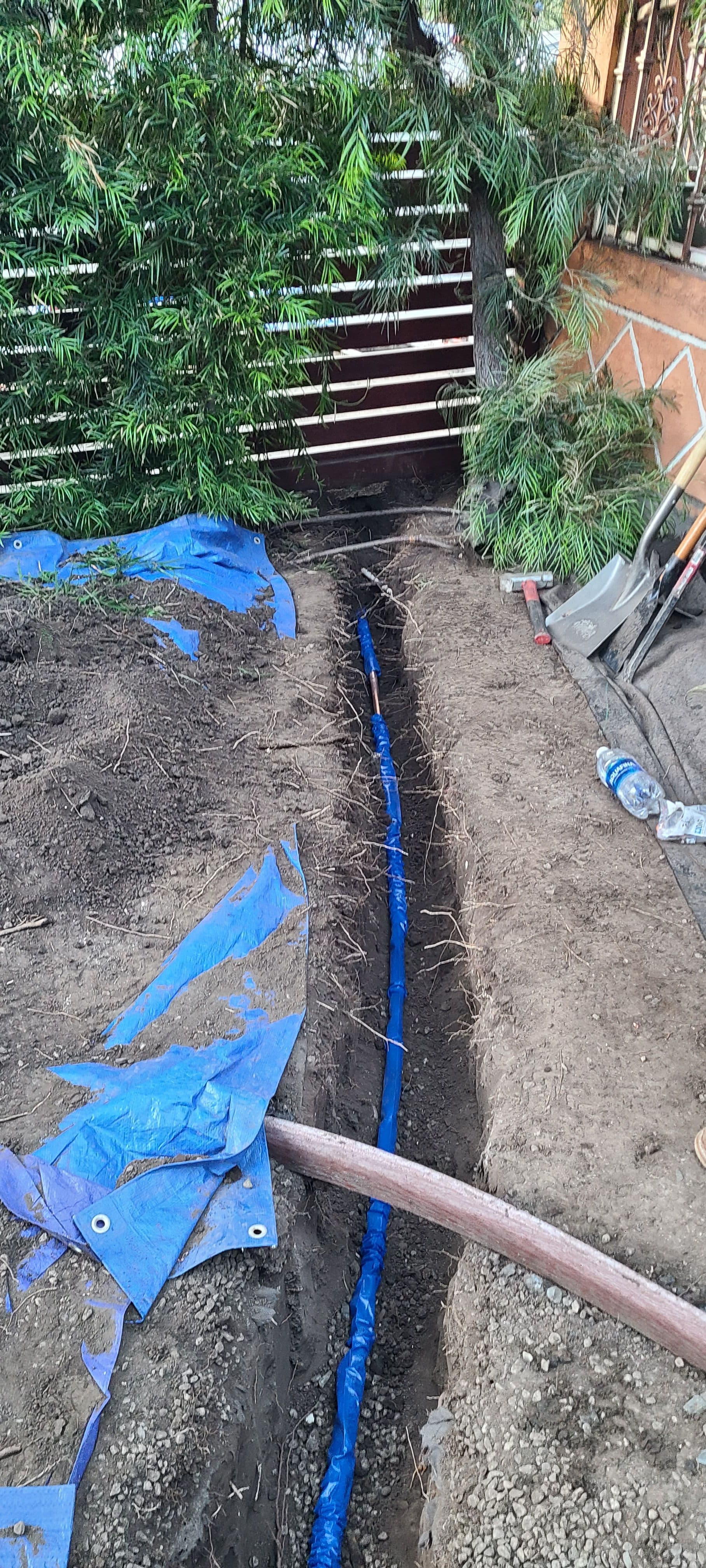 Gallery photos for Main Water Line Leak Repaired with New Copper Piping: Image #2